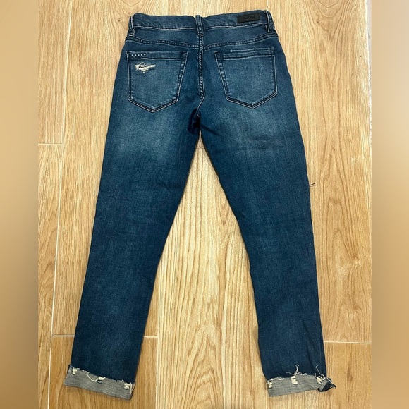 Blank NYC Girlfriend Cropped Embellished Jeans - Picture 7 of 8